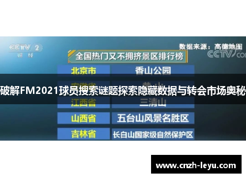 破解FM2021球员搜索谜题探索隐藏数据与转会市场奥秘